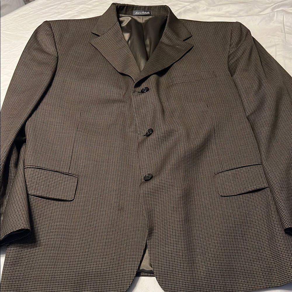 Oscar de la Renta Houndstooth Men’s Sport Coat